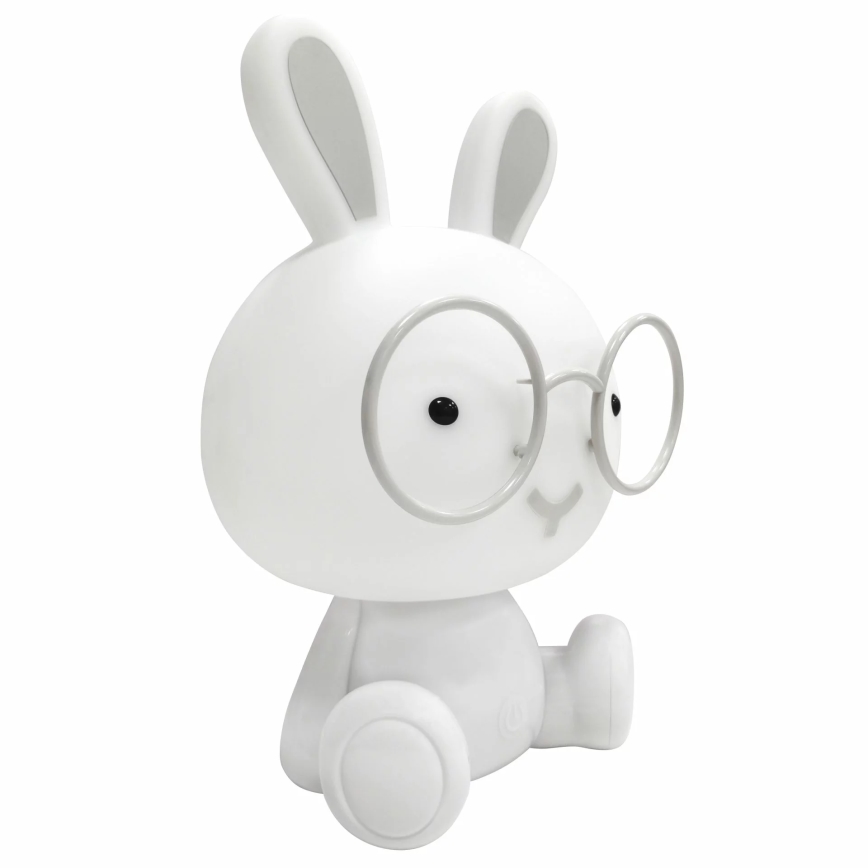 LED RGBW Himmennettävä children's yö pieni lamppu LED/2,5W/230V kani valkoinen