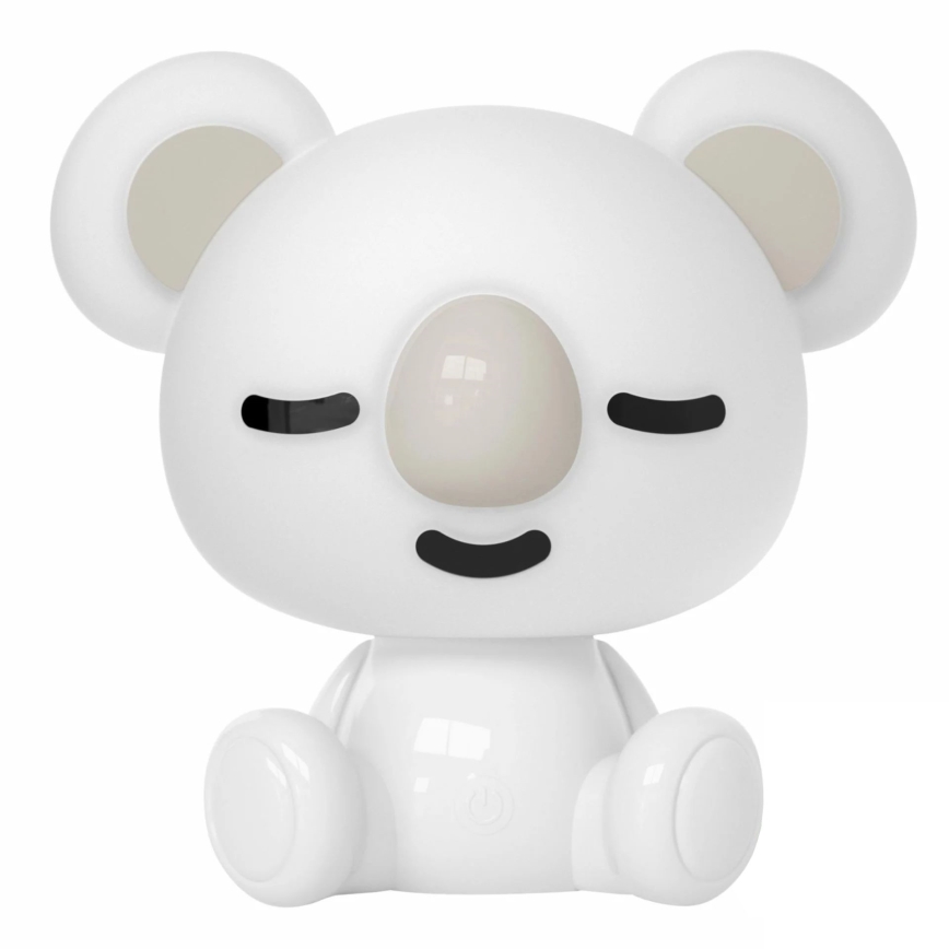 LED RGBW Himmennettävä children's yö pieni lamppu LED/2,5W/230V koala valkoinen
