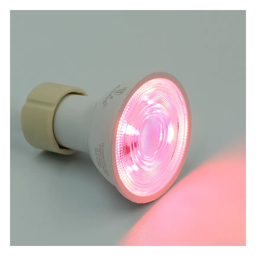 LED RGBW himmennettävä lamppu GU10/4,5W/230V 2700-6500K Wi-Fi Tuya