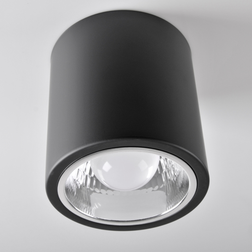 LED RGBW-himmennettävä kohdevalaisin JUPITER 1xE27/6,5W/230V 2700-6500K Wi-Fi halkaisija 13 cm musta