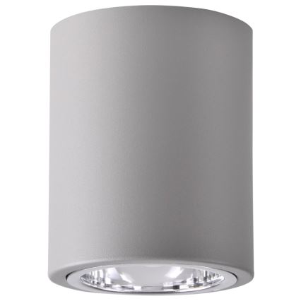 LED RGBW himmennettävä kohdevalaisin JUPITER 1xE27/6,5W/230V 2700-6500K Wi-Fi halkaisija 9,8 cm harmaa
