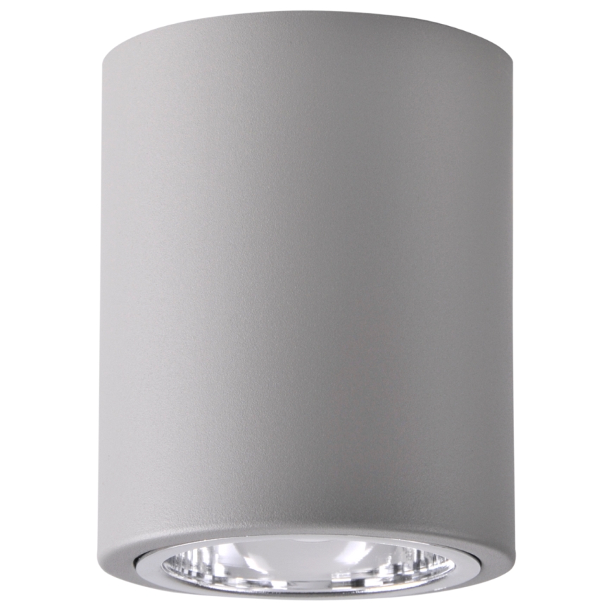 LED RGBW himmennettävä kohdevalaisin JUPITER 1xE27/6,5W/230V 2700-6500K Wi-Fi halkaisija 9,8 cm harmaa