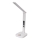 LED RGBW Himmennettävä kosketuspöytälamppu langattomalla latauksella, näyttö ja USB-portti MAGNUS LED/6W/5V 3000-6500K valkoinen