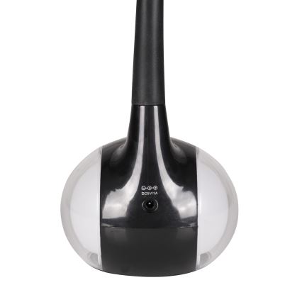 LED RGBW Himmennettävä kosketuspöytävalaisin COSMOS LED/6,5W/230V musta