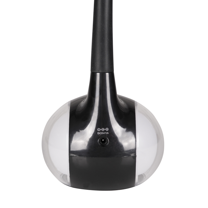 LED RGBW Himmennettävä kosketuspöytävalaisin COSMOS LED/6,5W/230V musta