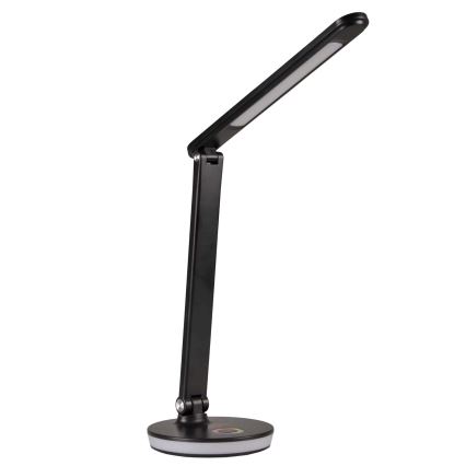 LED RGBW Himmennettävä kosketuspöytävalaisin NEPTUN LED/7W/230V musta