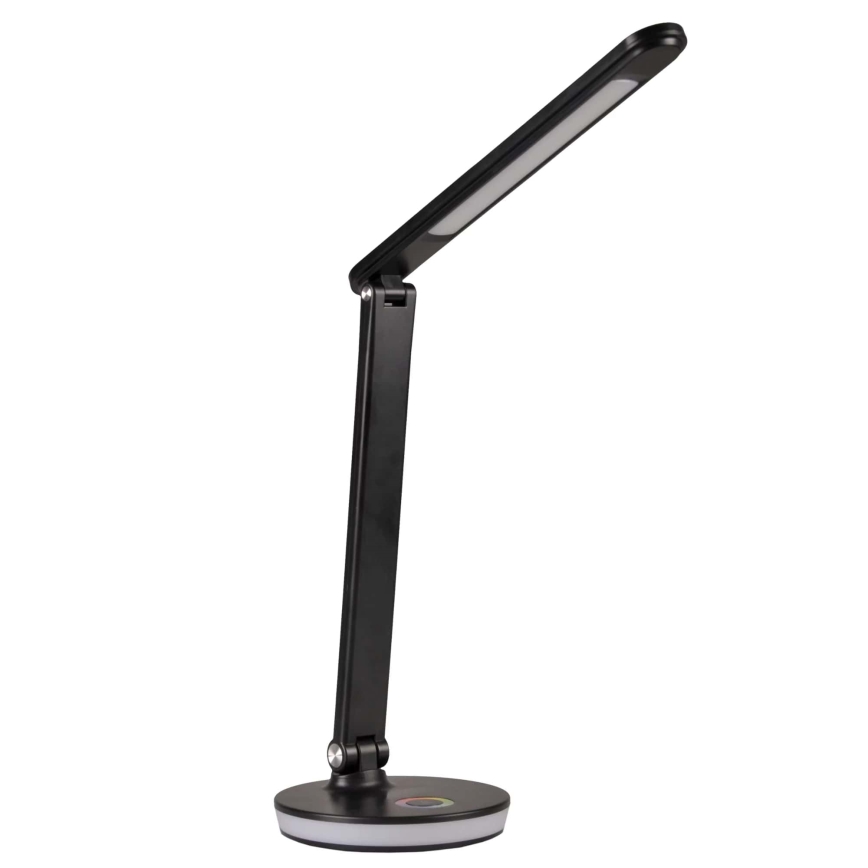 LED RGBW Himmennettävä kosketuspöytävalaisin NEPTUN LED/7W/230V musta