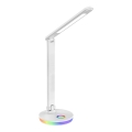 LED RGBW Himmennettävä kosketuspöytävalaisin NEPTUN LED/7W/230V valkoinen