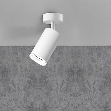 LED RGBW himmennettävä kylpyhuoneen spotti TURYN 1xGU10/6,5W/230V 2700-6500K Wi-Fi IP44 valkoinen