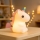 LED RGBW himmennettävä ladattava kosketusohjattu lasten yövalo UNICORN LED/1W/5V 1200 mAh
