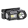 LED RGBW Himmennettävä ladattava otsalamppu USB LED/3W/5V IP43 190 lm 24 h