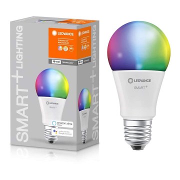 LED RGBW Himmennettävä lamppu SMART+ E27/9,5W/230V 2700K-6500K Wi-Fi - Ledvance