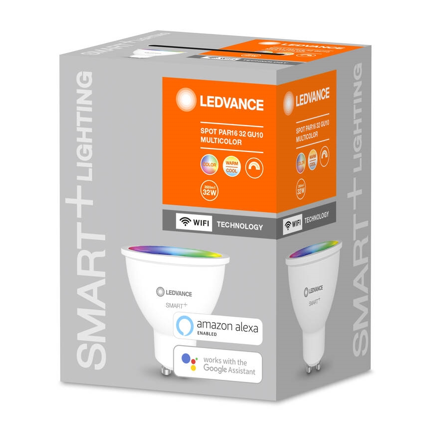 LED RGBW Himmennettävä lamppu SMART+ GU10/5W/230V 2700K-6500K Wi-Fi - Ledvance