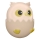 LED RGBW Himmennettävä lasten kosketus lamppu OWL LED/1W/5V USB 1200 mAh pöllö vaaleanpunainen