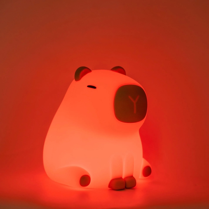 LED RGBW Himmennettävä lasten kosketus lamppu LED/1W/5V USB 1200 mAh vesisika