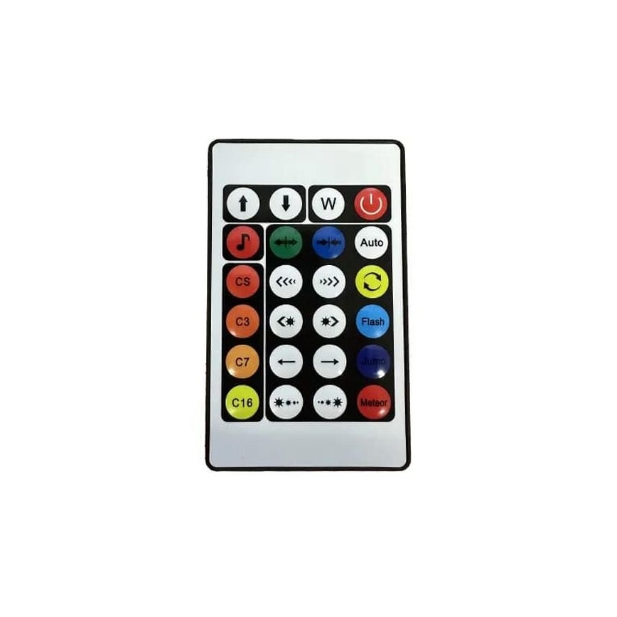 LED RGBW Himmennettävä lattiavalaisin LED/12W/230V + kauko-ohjaus