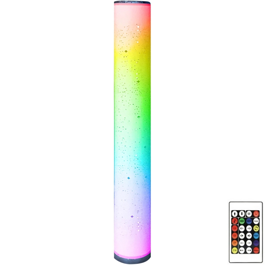 LED RGBW Himmennettävä lattiavalaisin STELLA LED/12W/230V + kauko-ohjaus