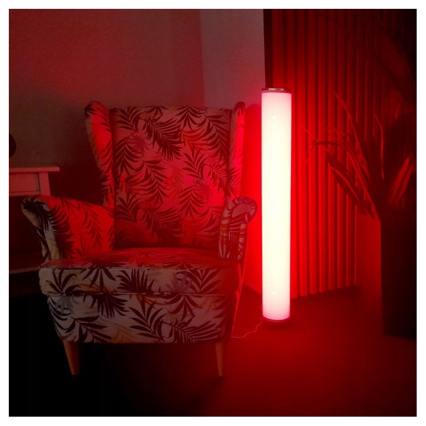LED RGBW Himmennettävä lattiavalaisin STELLA LED/12W/230V + kauko-ohjaus