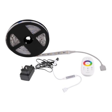 LED RGBW Himmennettävä nauha 3m LED/22W/24/230V + kaukosäädin