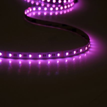 LED RGBW Himmennettävä nauha 3m LED/22W/24/230V + kaukosäädin