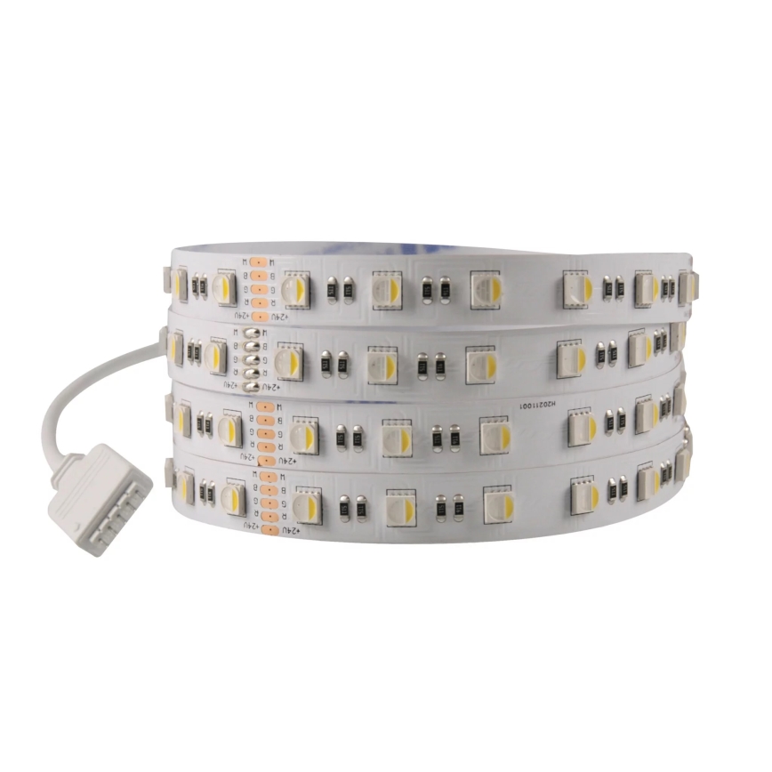 LED RGBW Himmennettävä nauha 3m LED/22W/24/230V + kaukosäädin