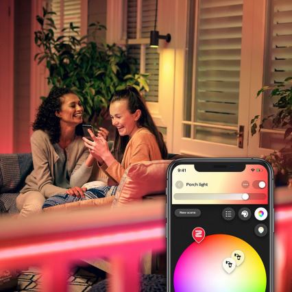 LED RGBW Himmennettävä nauha Philips Hue LED/40W 5m IP67