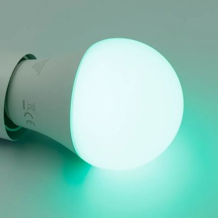 LED RGBW Himmennettävä polttimo A60 E27/9W/230V 2700-6500K Wi-Fi Tuya
