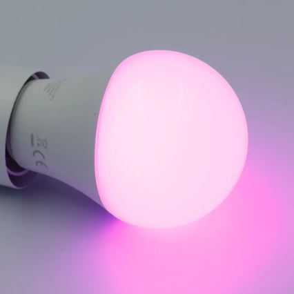 LED RGBW Himmennettävä polttimo A60 E27/9W/230V 2700-6500K Wi-Fi Tuya