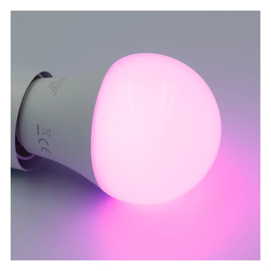 LED RGBW Himmennettävä polttimo A60 E27/9W/230V 2700-6500K Wi-Fi Tuya