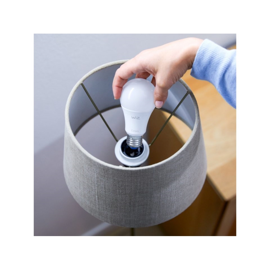 LED RGBW Himmennettävä polttimo A67 E27/13W/230V 2200-6500K CRI 90 Wi-Fi -WiZ