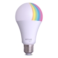 LED RGBW Himmennettävä polttimo A70 E27/14W/230V 2700-6500K Wi-Fi Tuya