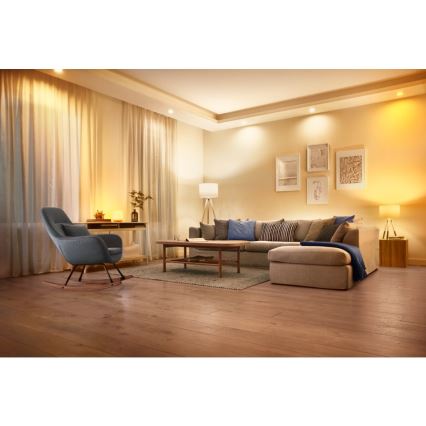 LED RGBW Himmennettävä polttimo C37 E14/4,9W/230V 2200-6500K CRI 90 Wi-Fi -WiZ