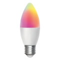 LED RGBW Himmennettävä polttimo C37 E27/4,9W/230V 2700-6500K - Aigostar