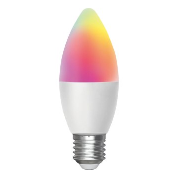 LED RGBW Himmennettävä polttimo C37 E27/6,5W/230V 2700-6500K - Aigostar