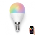 LED RGBW Himmennettävä polttimo G45 E14/7W/230V 3000-6500K Wi-Fi - Aigostar