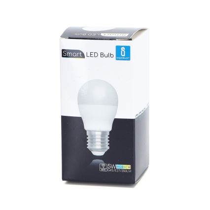 LED RGBW Himmennettävä polttimo G45 E27/5W/230V 3000-6500K Wi-Fi - Aigostar
