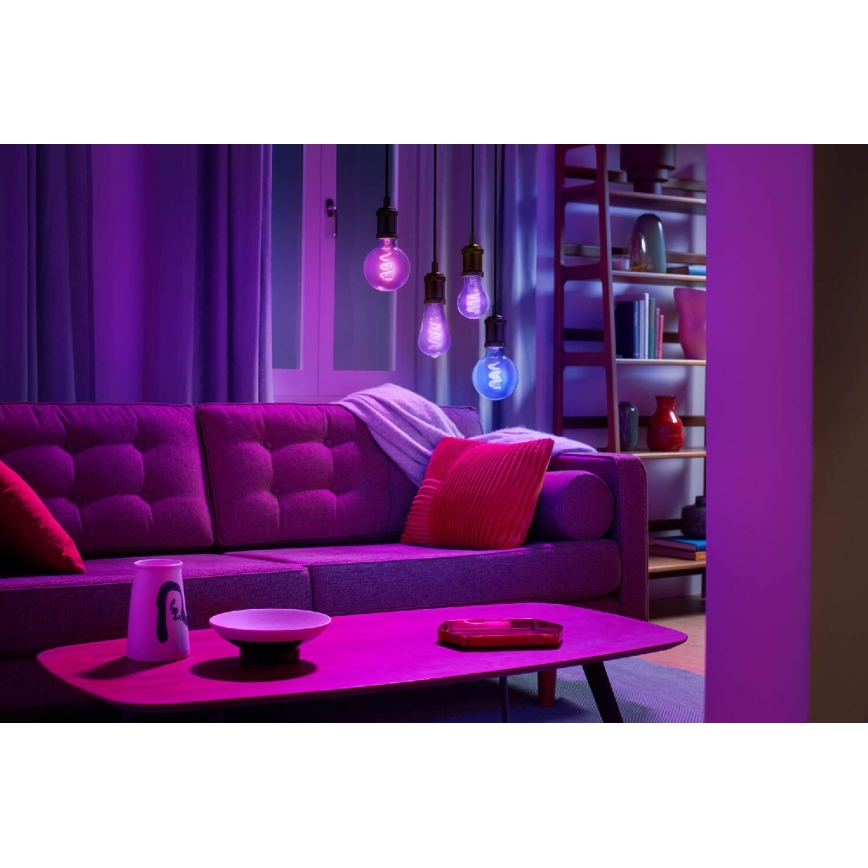 LED RGBW Himmennettävä polttimo G95 E27/6,3W/230V 2200-6500K Wi-Fi - WiZ