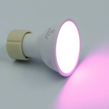 LED RGBW Himmennettävä polttimo GU10/4,5W/230V 2700-6500K Wi-Fi Tuya
