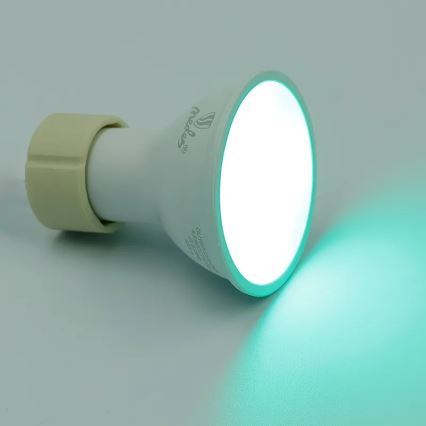 LED RGBW Himmennettävä polttimo GU10/4,5W/230V 2700-6500K Wi-Fi Tuya