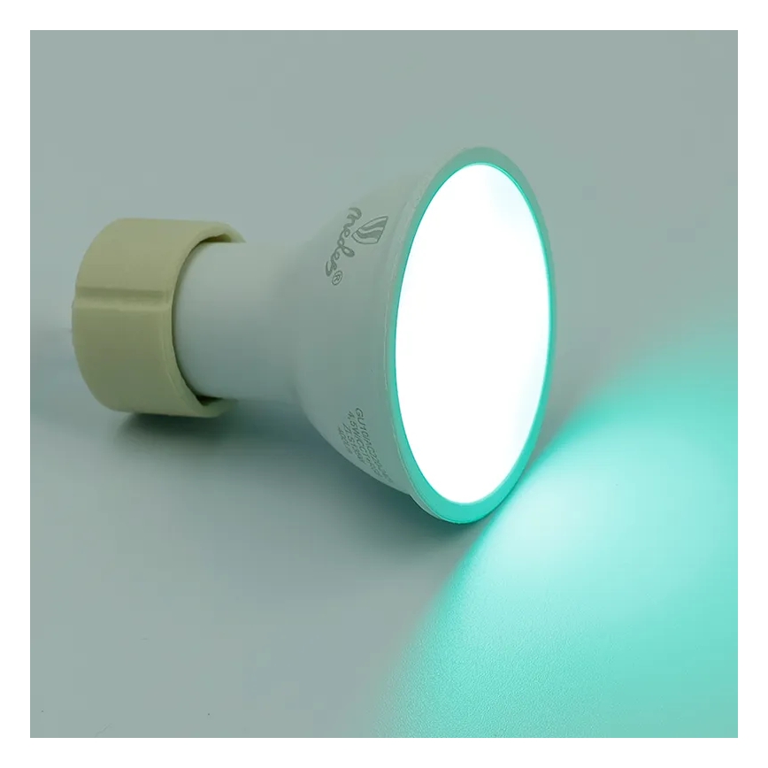 LED RGBW Himmennettävä polttimo GU10/4,5W/230V 2700-6500K Wi-Fi Tuya