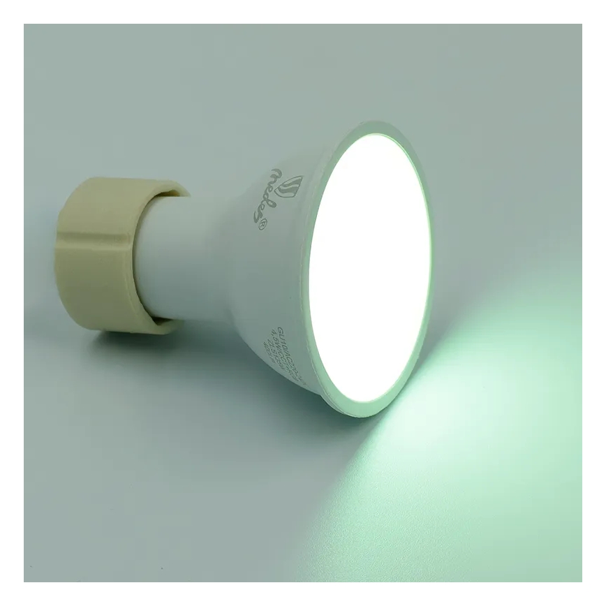 LED RGBW Himmennettävä polttimo GU10/4,5W/230V 2700-6500K Wi-Fi Tuya