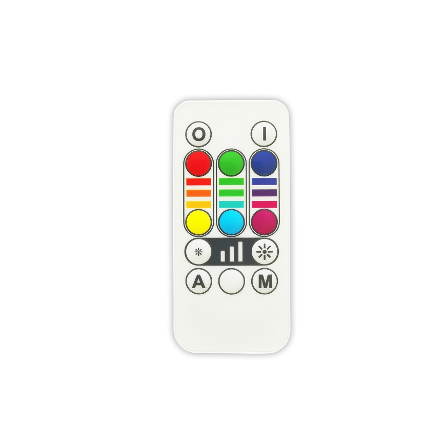 LED RGBW Himmennettävä polttimo E27/6W/230V 3000K + kauko-ohjaus - Globo