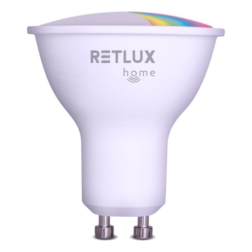 LED RGBW Himmennettävä polttimo MR16 GU10/4,5W/230V 2700-6500K Wi-Fi Tuya