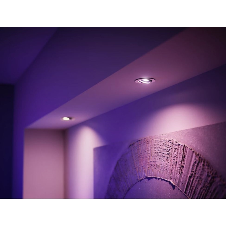 LED RGBW Himmennettävä polttimo Philips Hue White And Color Ambiance GU5,3/MR16/6,3W/12V 2000-6500K