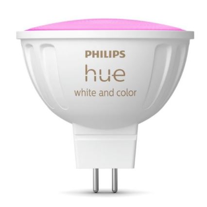 LED RGBW Himmennettävä polttimo Philips Hue White And Color Ambiance GU5,3/MR16/6,3W/12V 2000-6500K
