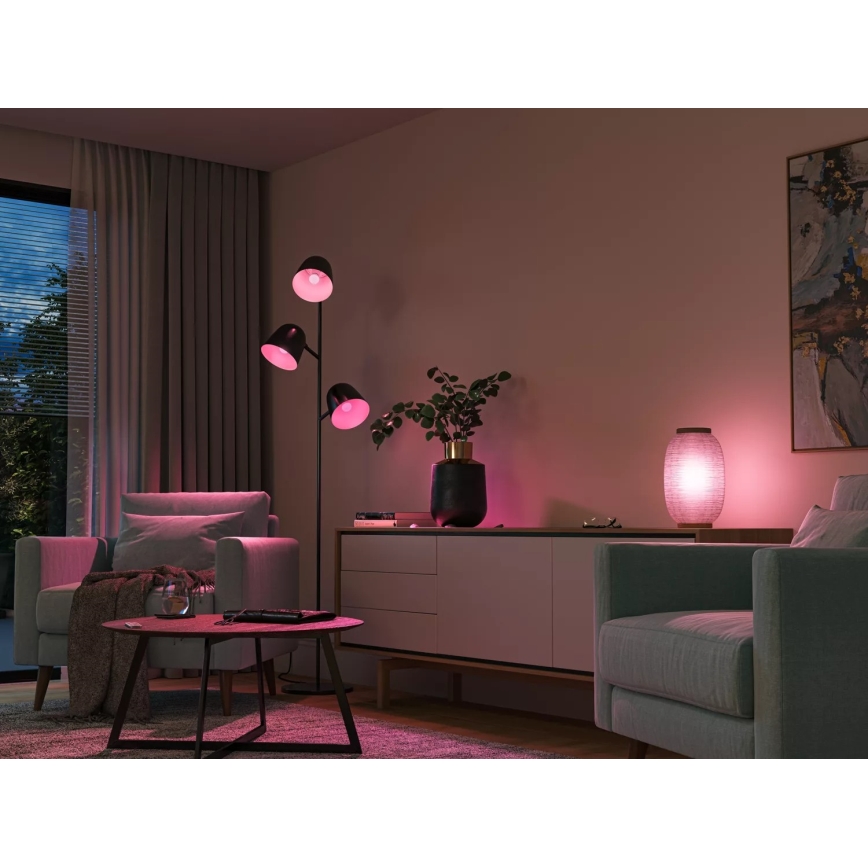 LED RGBW Himmennettävä polttimo Philips Hue White And Color Ambiance P45 E14/5,1W/230V 2000-6500K