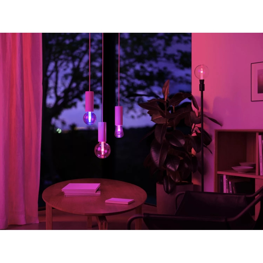 LED RGBW Himmennettävä polttimo Philips Hue White And Color Ambiance E27/6,8W/230V 2000-6500K