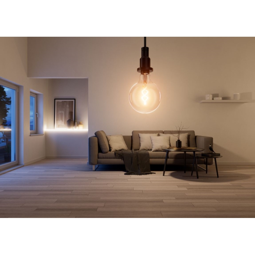 LED RGBW Himmennettävä polttimo SMART+ FILAMENT E27/4,8W/230V 2700-6500K Wi-Fi - Ledvance