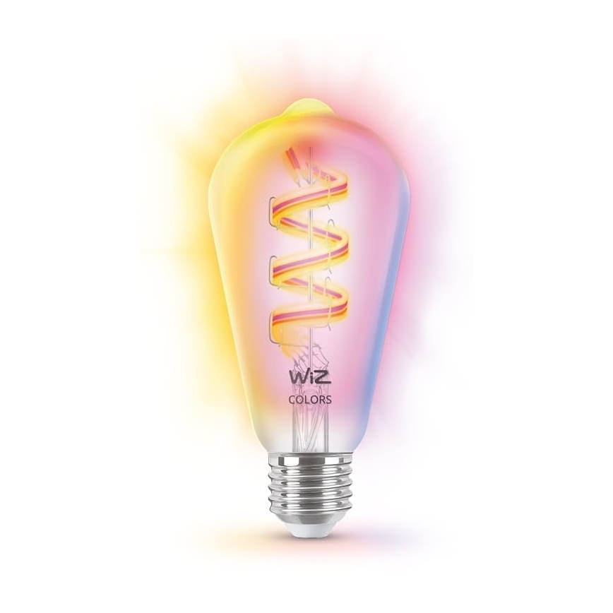 LED RGBW Himmennettävä polttimo ST64 E27/6,3W/230V 2200-6500K Wi-Fi - WiZ