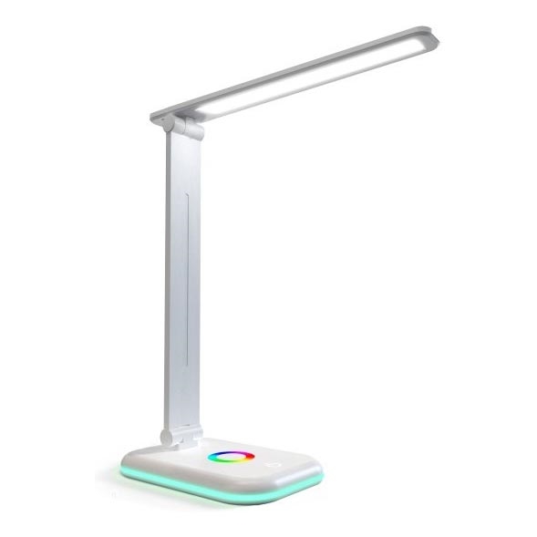 LED RGBW Himmennettävä pöytävalaisin NOBLITE LED/7W/5V 3000/4000/6500K valkoinen